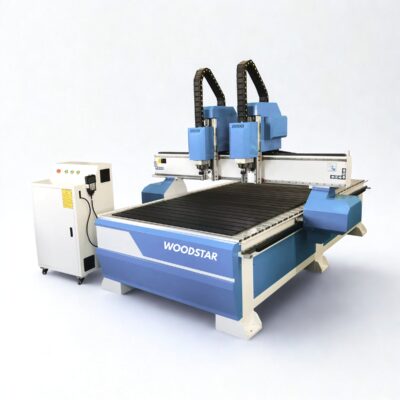 cnc router double head