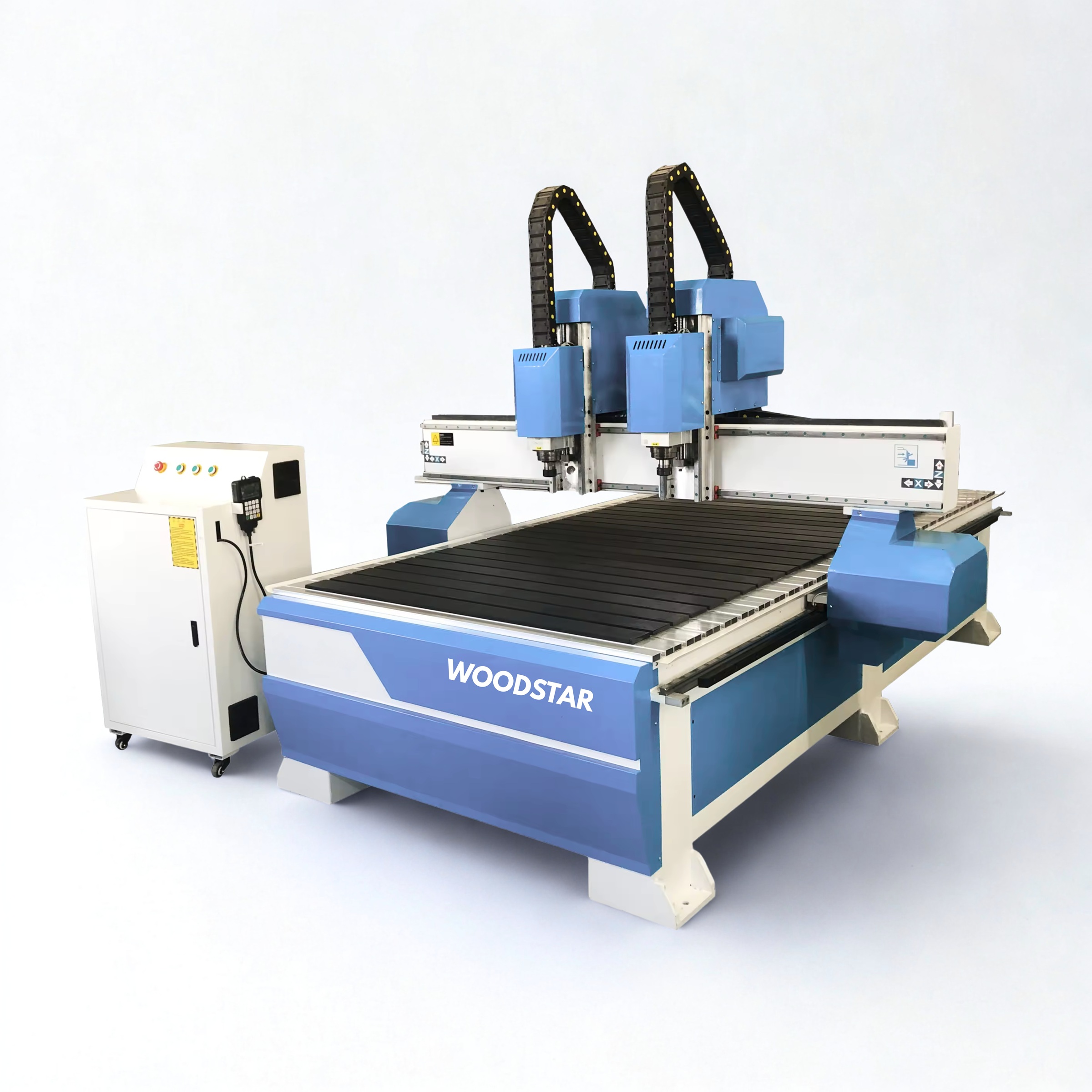 cnc router double head